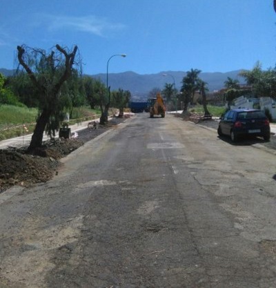 Obra en El Durazno (Puerto de la Cruz)