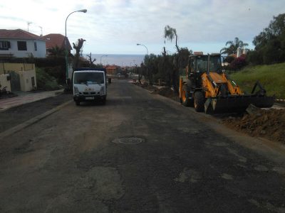 Obra en El Durazno (Puerto de la Cruz)