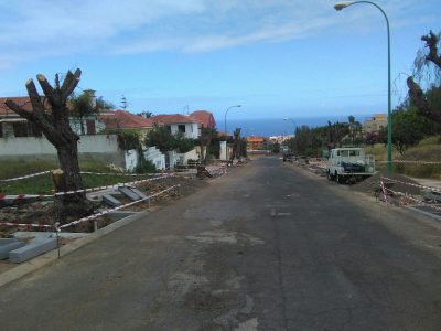 Obra en El Durazno (Puerto de la Cruz)