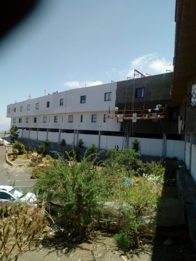 Obra en la barriada El Lance (El Tanque)