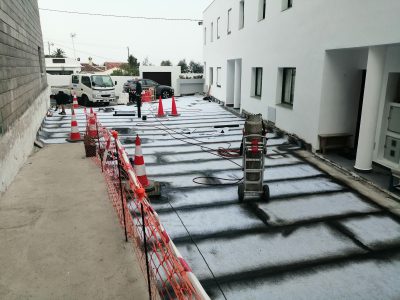 Obra en la barriada El Lance (El Tanque)