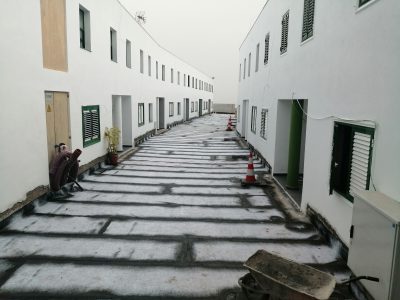 Obra en la barriada El Lance (El Tanque)