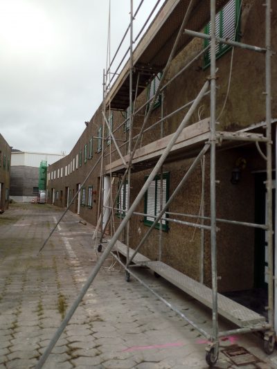 Obra en la barriada El Lance (El Tanque)