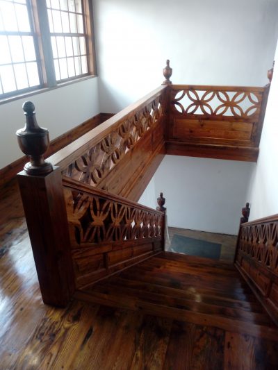 Obra en el museo en La Laguna