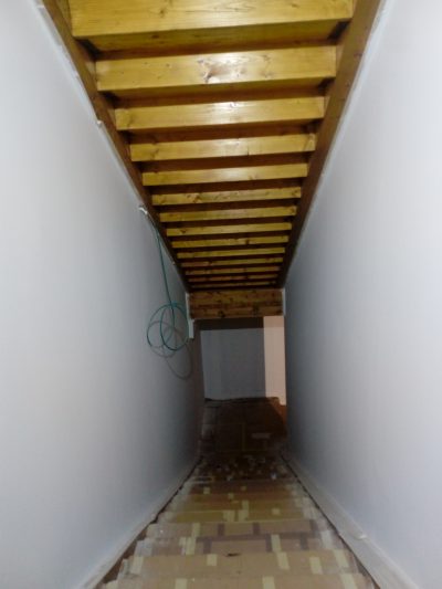 Obra en el museo en La Laguna