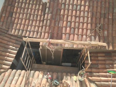 Obra en el museo en La Laguna