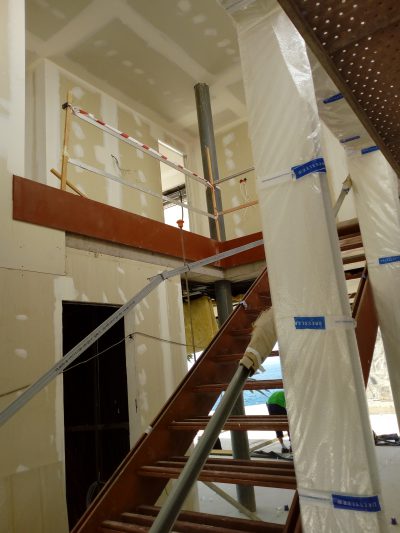 Obra en Los Gigantes