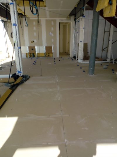 Obra en Los Gigantes