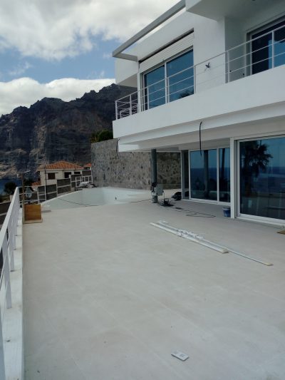 Obra en Los Gigantes