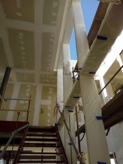 Obra en Los Gigantes